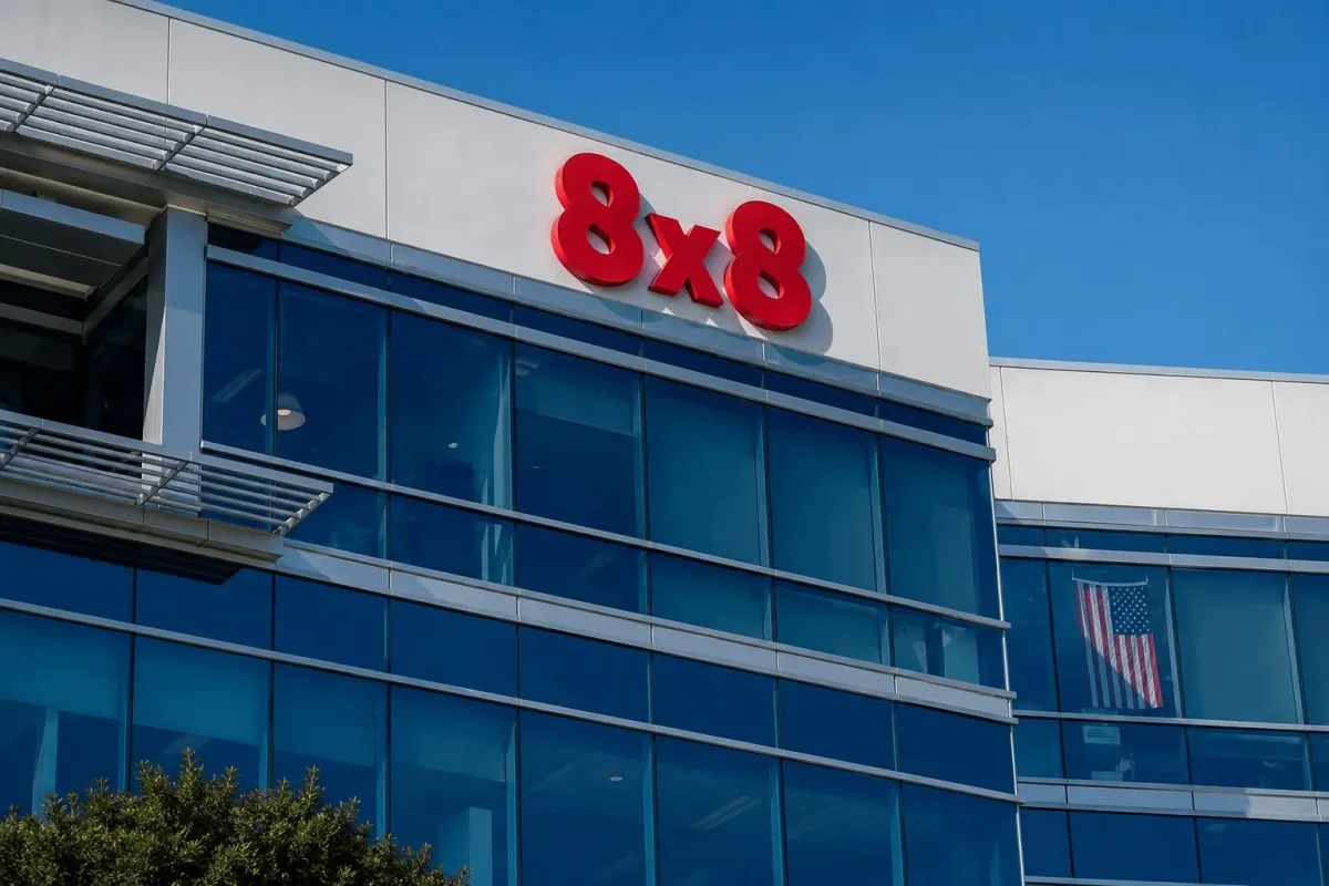 8x8 Shares Surge 14% After Q4 Earnings Beat, But Margin Concerns Linger