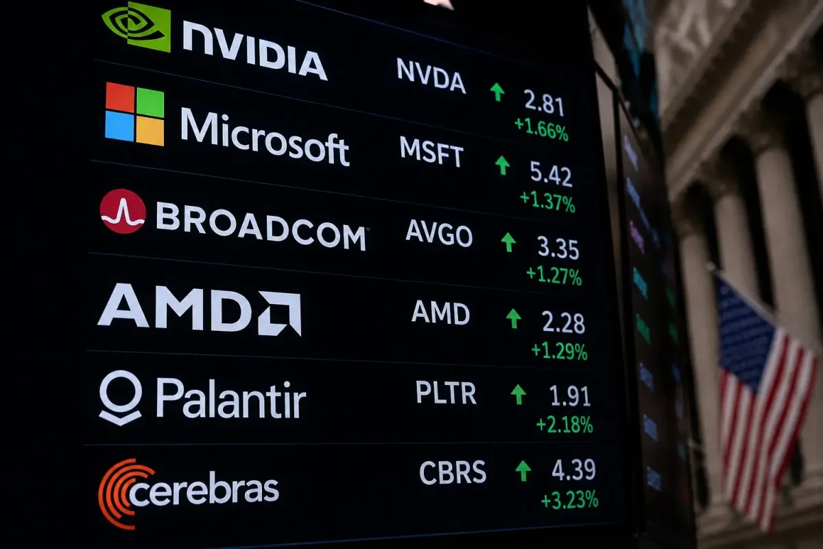 AI Stocks Face Yield Test as Treasury Rates, Oil Rise