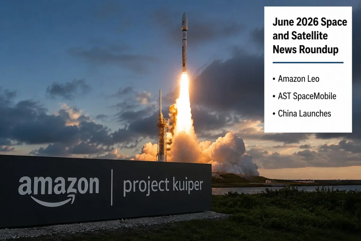 Amazon Leo, AST SpaceMobile, and China Launches: June 2026 Space and Satellite News