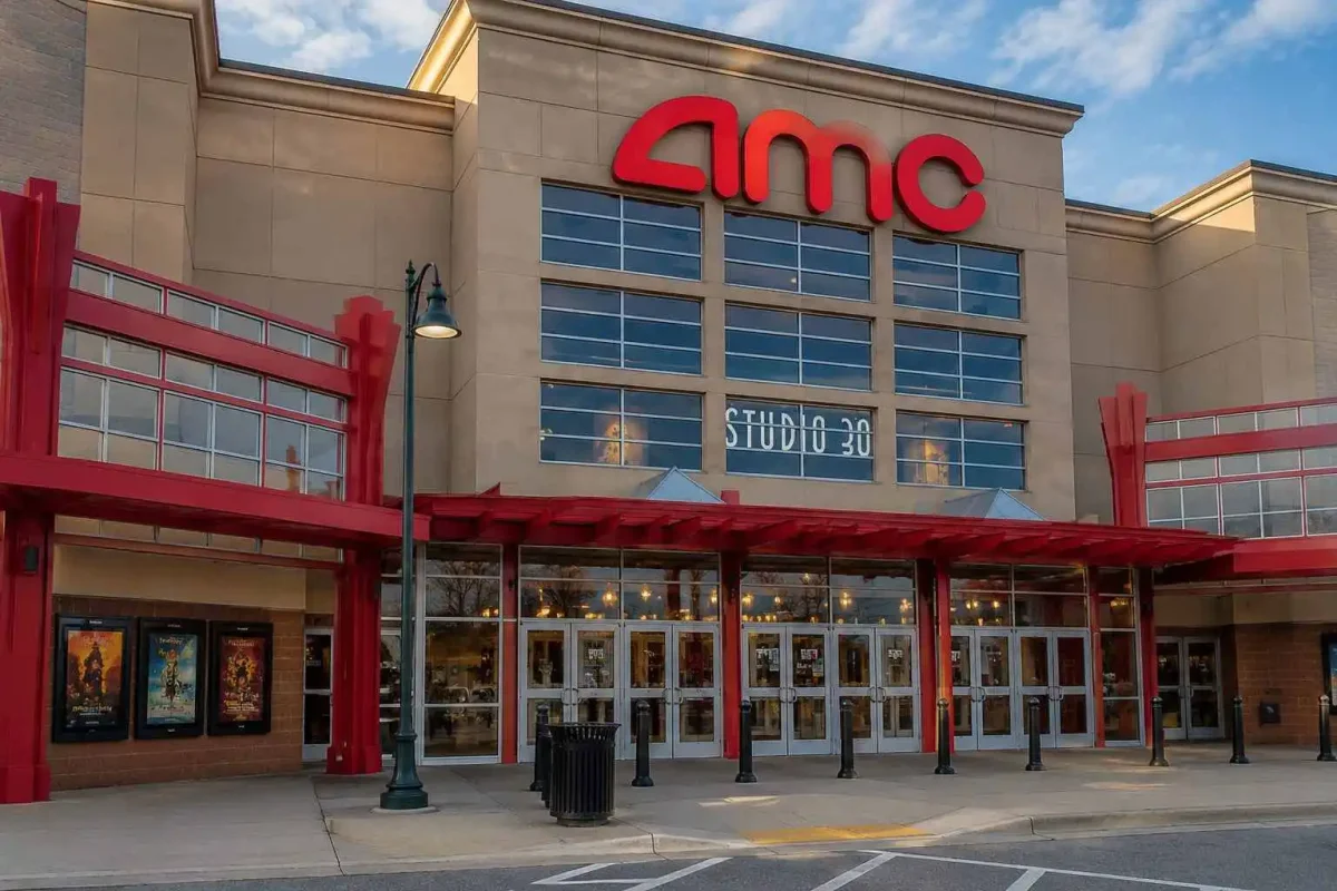 AMC Shares Plunge 26% on $200M Stock Sale Despite Record Box Office