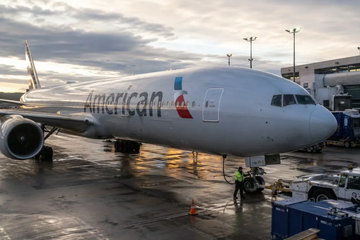 American Airlines Gains on Lower Oil as Fuel Risk Eases