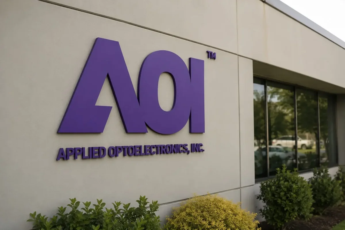 Applied Optoelectronics Shares Slide 13% on $94M Cleanroom Cash Outlay