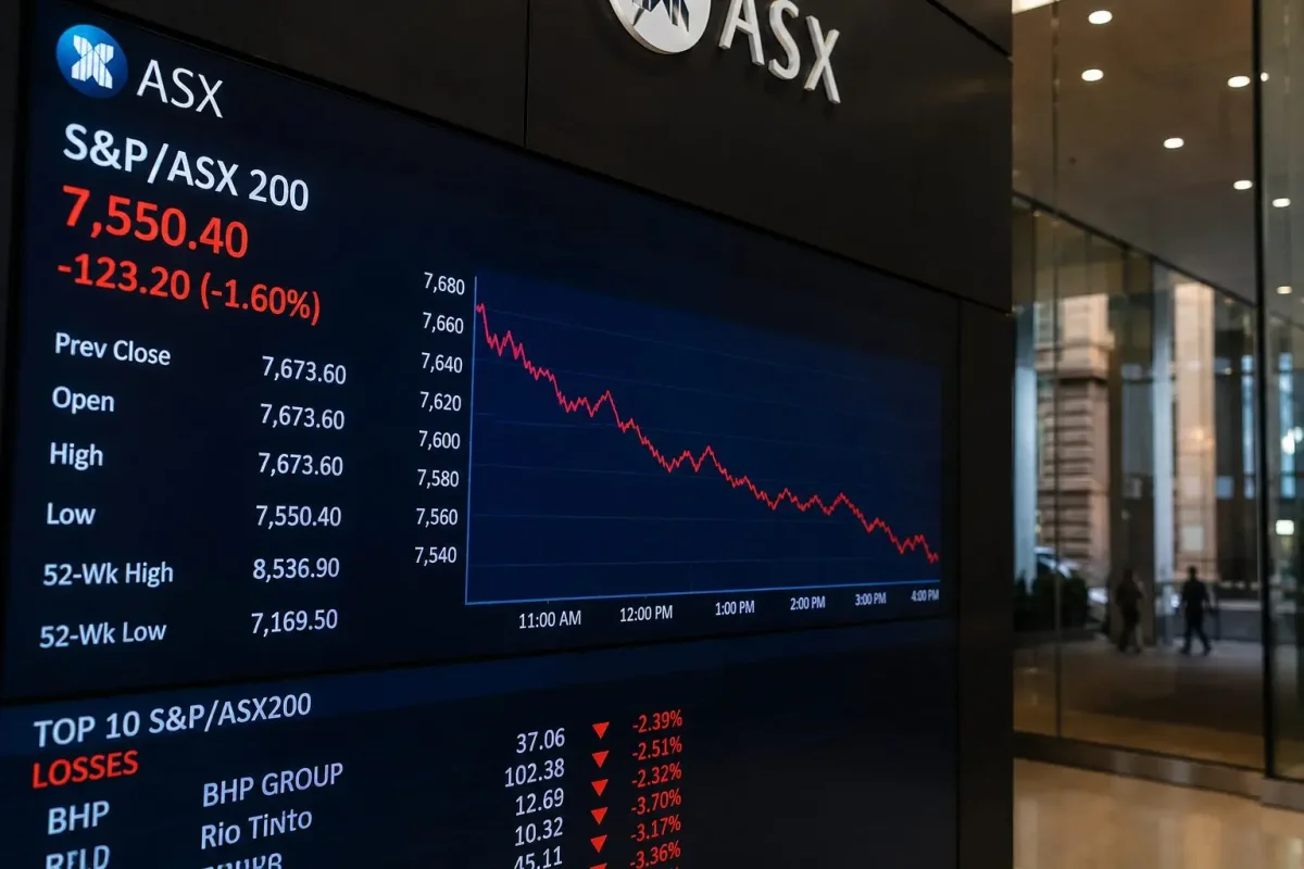 ASX 200 Extends Losing Streak as Inflation Surprises