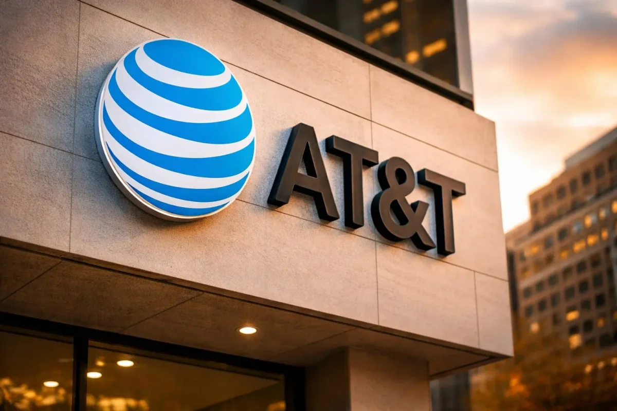 AT&T Gains Amid Labor Uncertainty as Broader Market Retreats