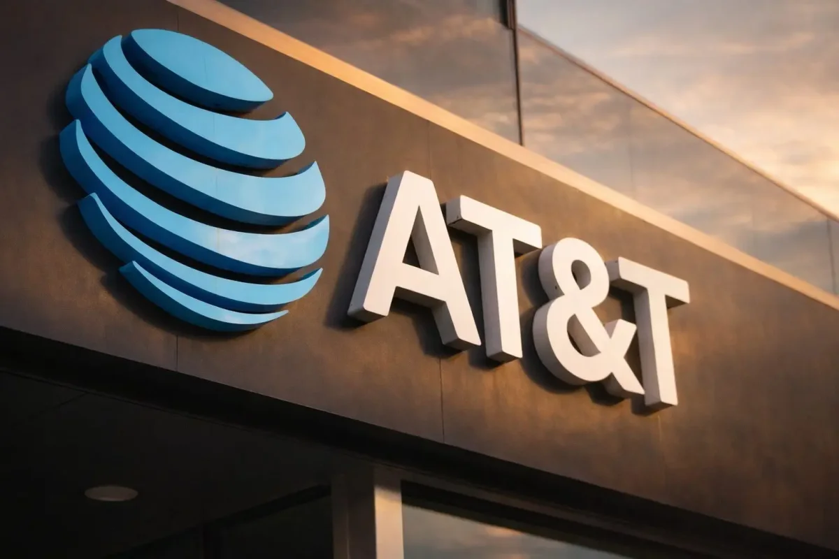 AT&T Shares Dip Amid Risk-Off Sentiment, Investors Eye Executive Commentary