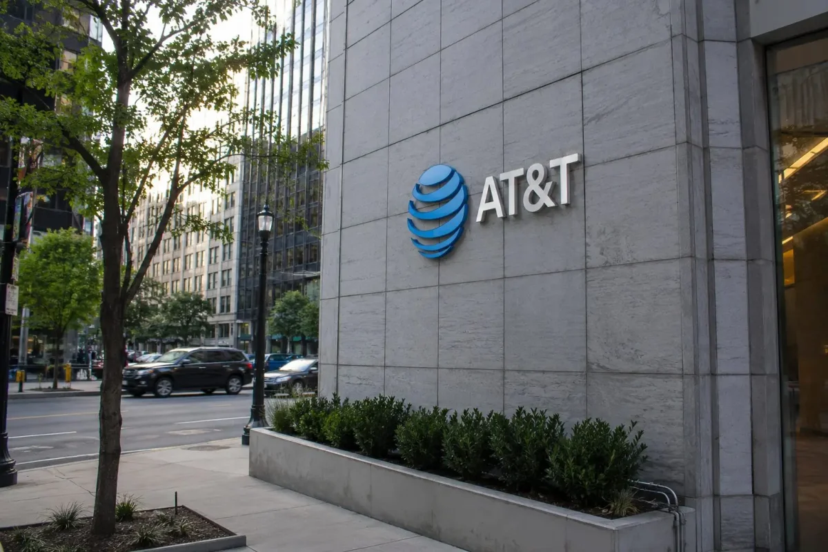AT&T stock plunges 5% as spectrum deal delay and bankruptcy fears weigh