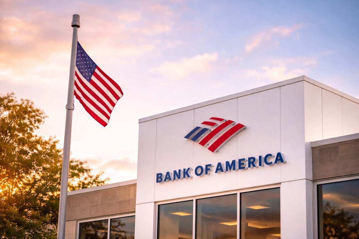 Bank of America Leads Financial Sector Lower Ahead of Key Economic Data