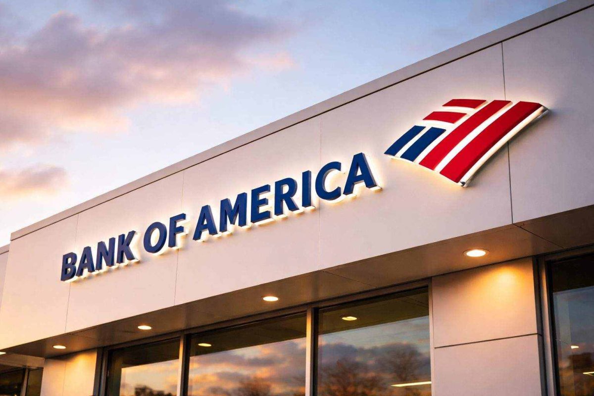 Bank of America Rises with Broader Rally, Eyes on Key Economic Data