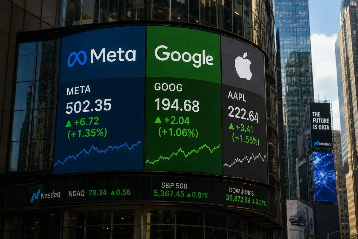 Big Tech Earnings: Meta, Google, Apple Face AI Investment Test