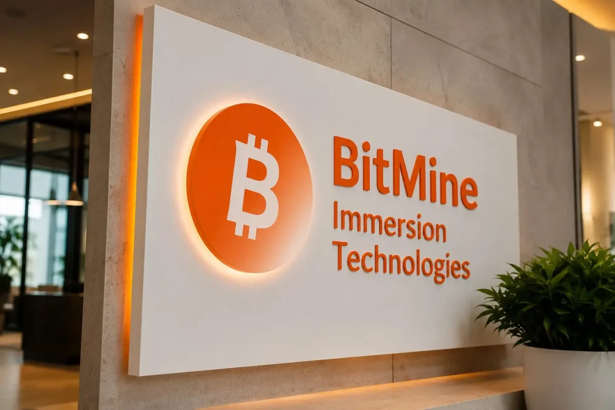 BitMine Stock Climbs 9% Despite Ether Dominance in Asset Mix