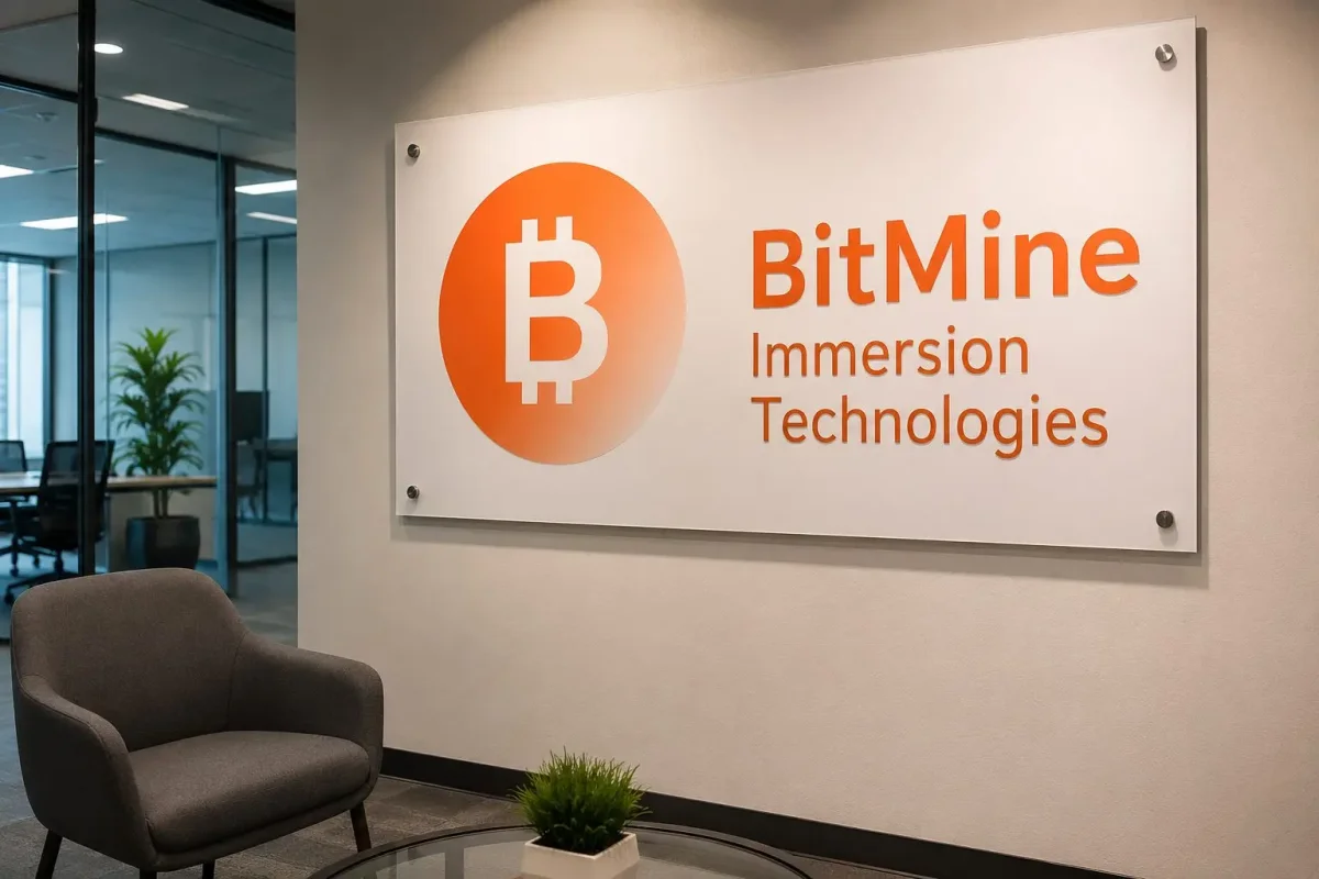 Bitmine Stock Dips as Ether Slips Below $2,000; $12.3B Crypto Bet in Focus