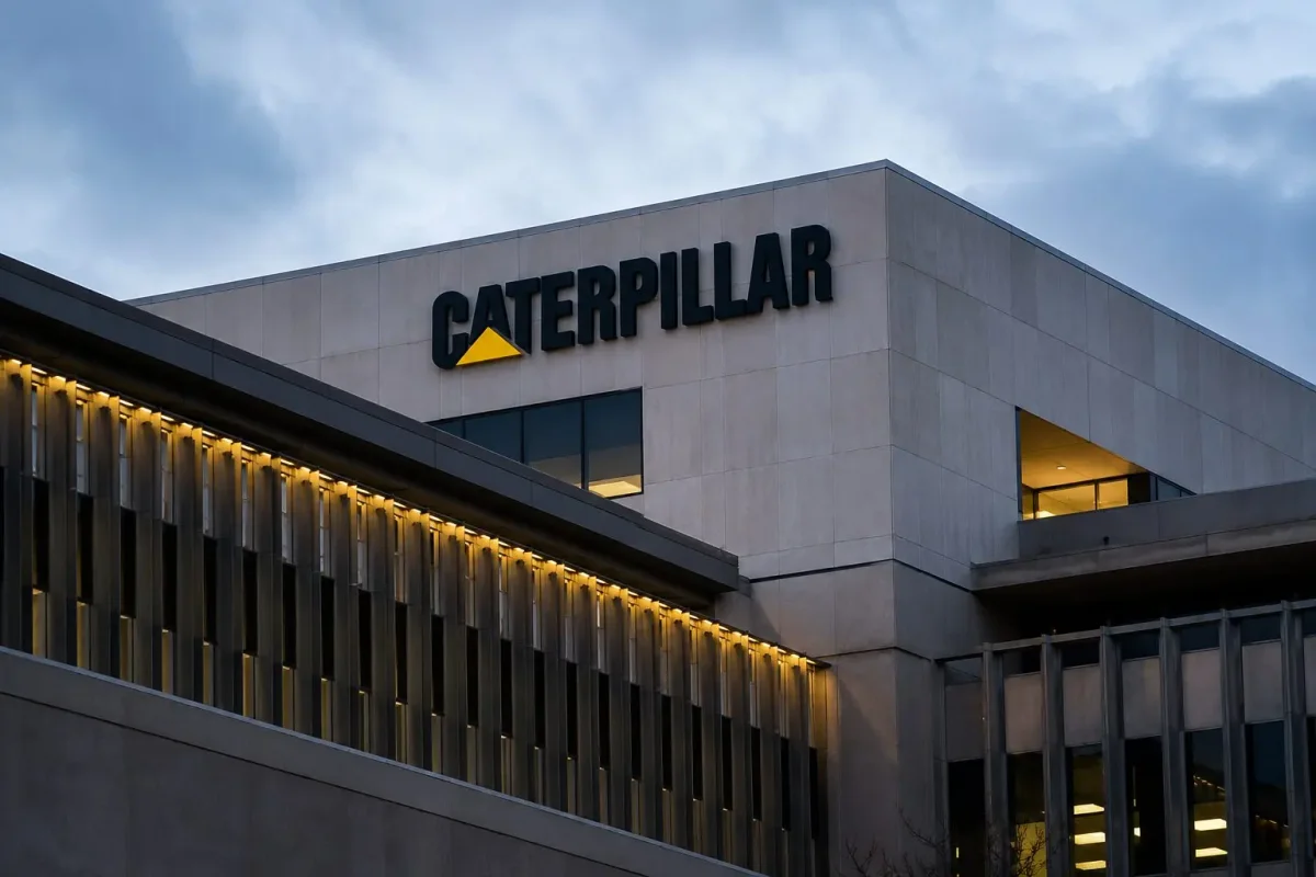 Caterpillar Slips on Rate Fears Despite Strong Week