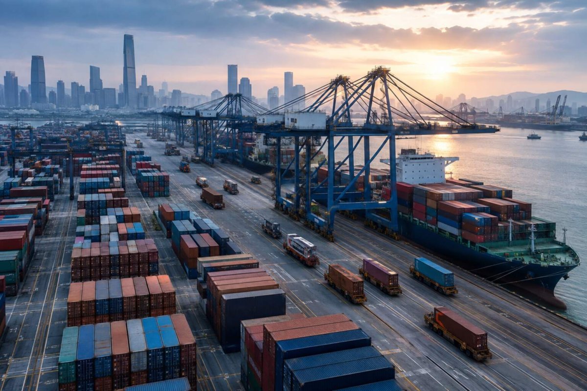 China's August Trade Surplus Hits Record, Yet Hang Seng Slips