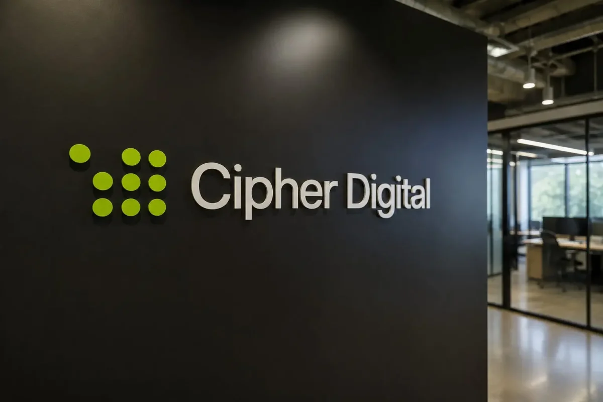 Cipher Digital Jumps 16% on AI Data-Center Hopes, Outpacing Bitcoin
