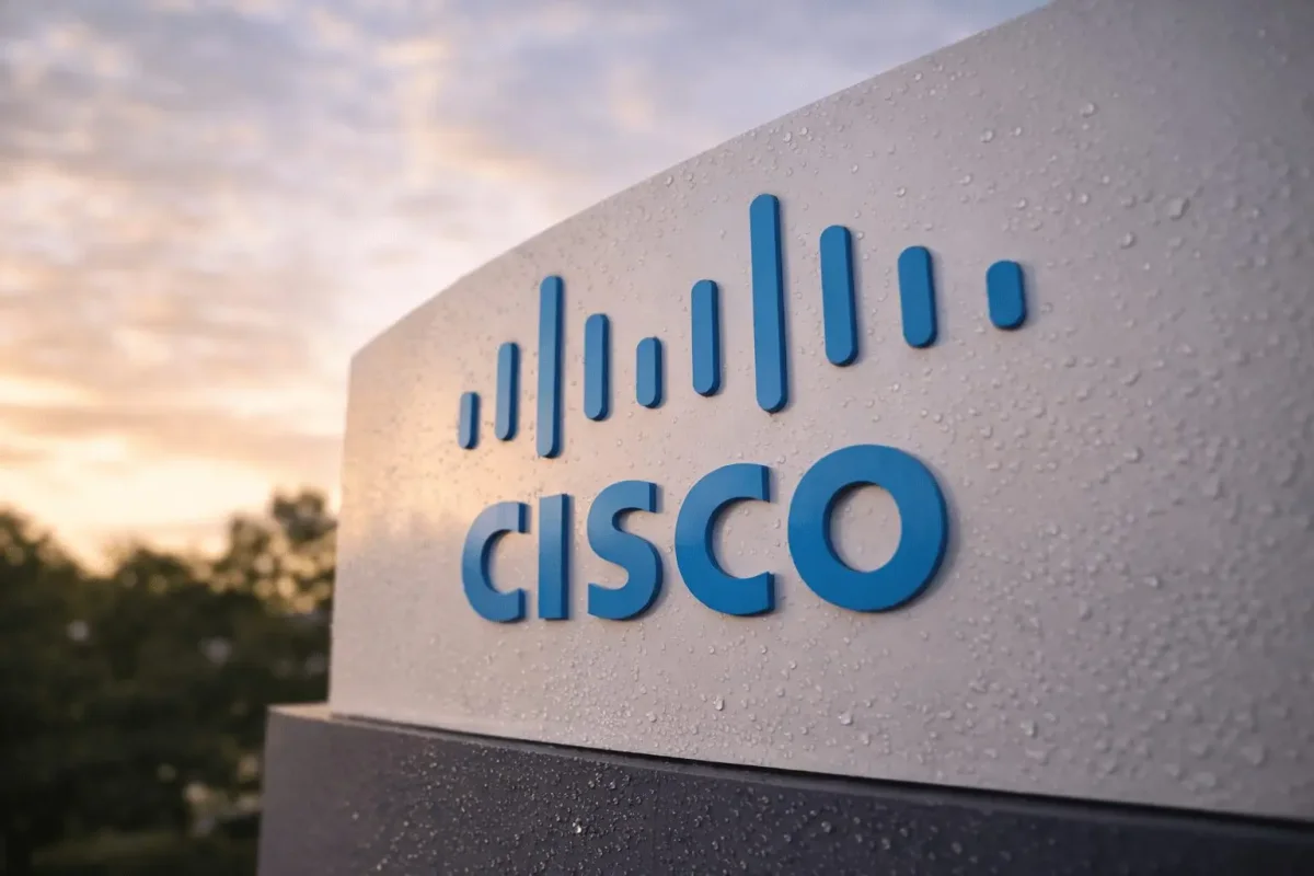 Cisco Shares Dip Amid Tech Selloff, AI Narrative Overshadowed by Macro Fears