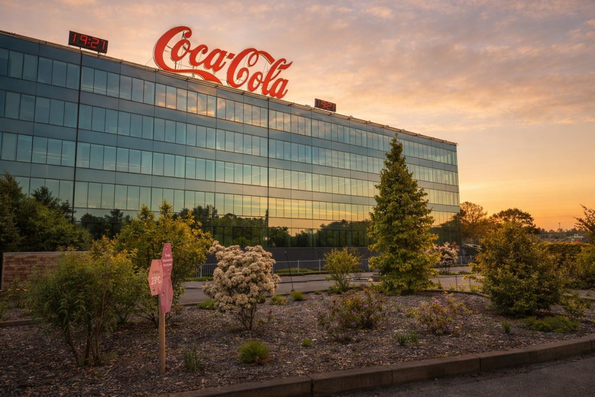 Coca-Cola Gains Amid Market Downturn as Leadership Transition Nears