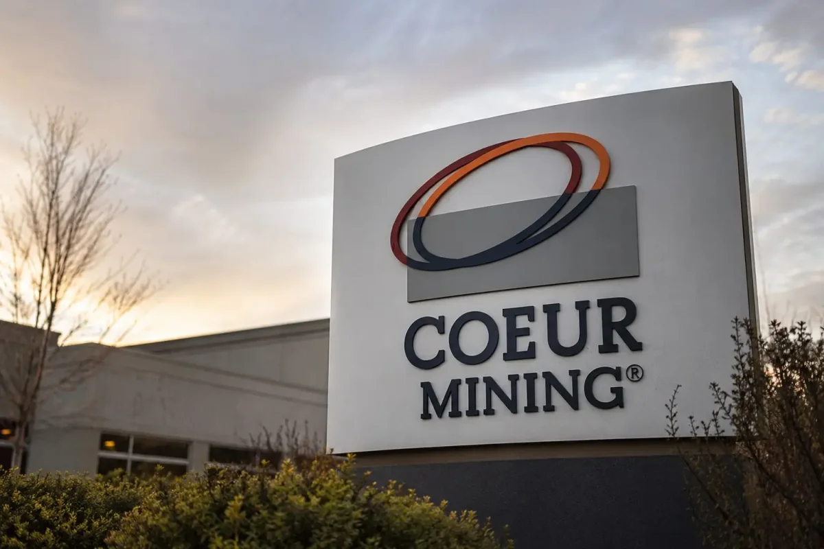 Coeur Mining Drops Ahead of S&P MidCap 400 Addition Amid Silver Sector Weakness