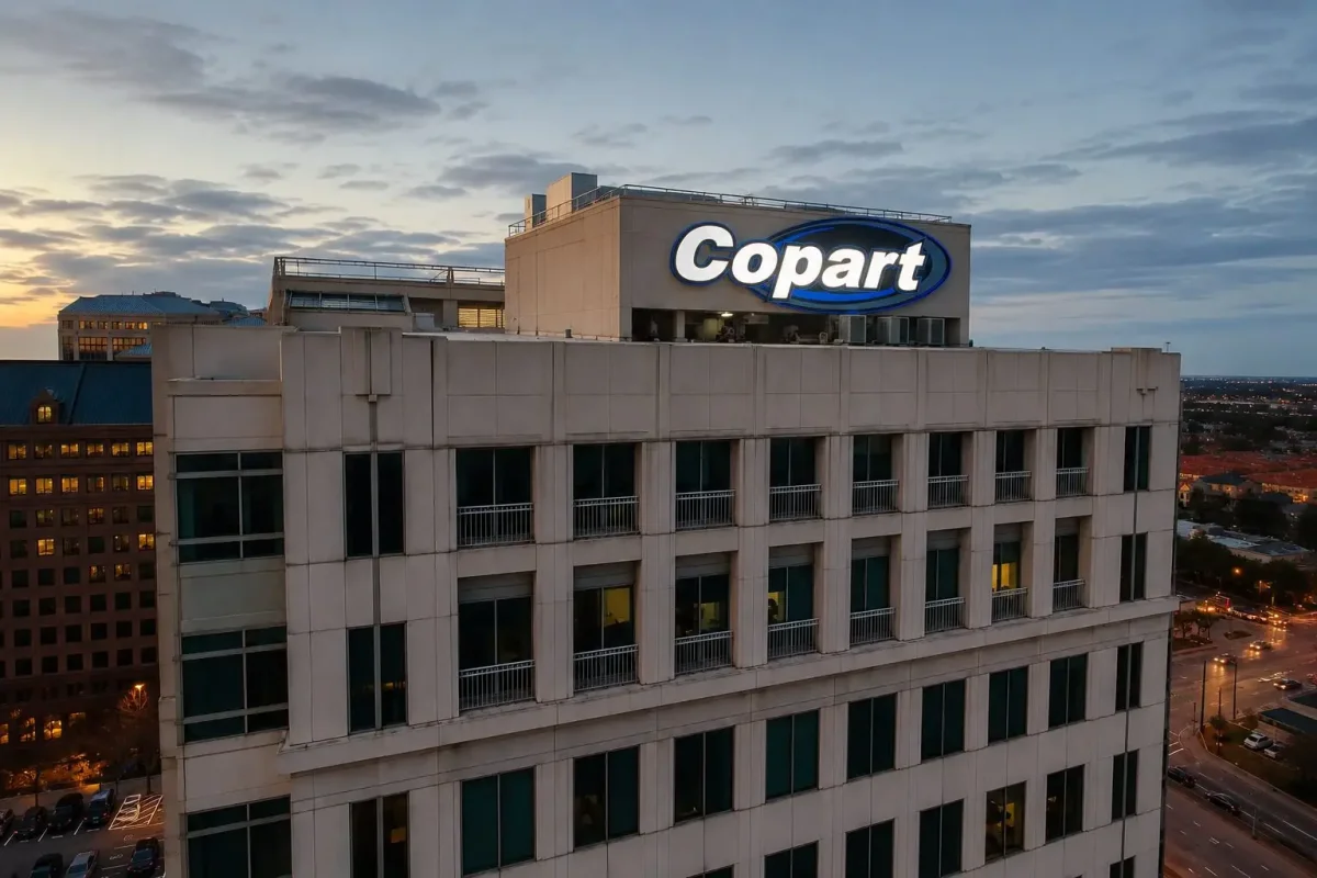 Copart Plunges 8% as CEO Change Coincides with Russell Index Reshuffle