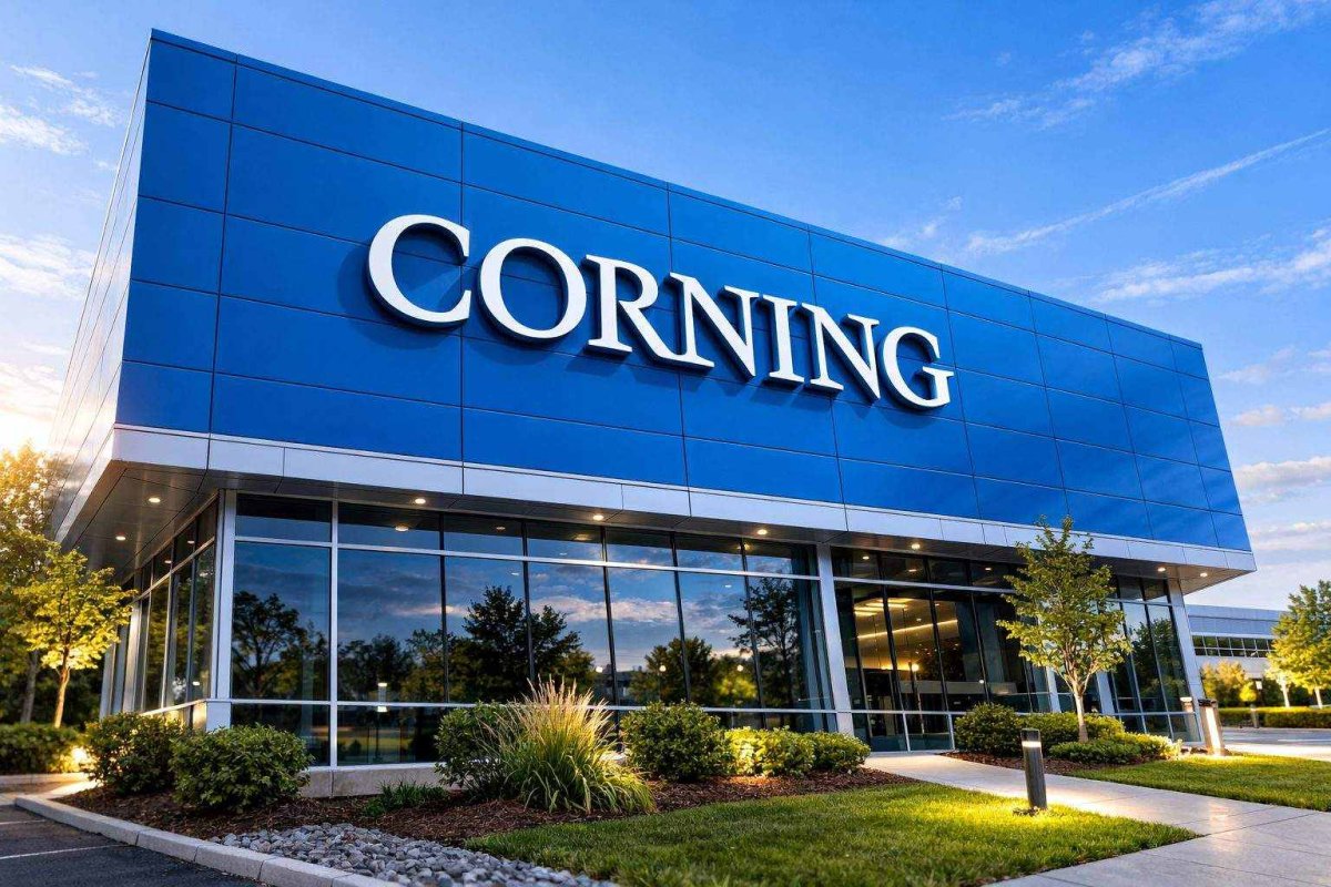 Corning Shares Retreat After Hours on Revenue Target and Product Launch