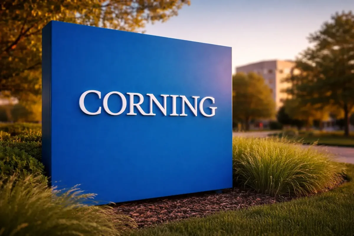 Corning Surges on AI Fiber Demand and Meta Deal Ahead of Key Conference
