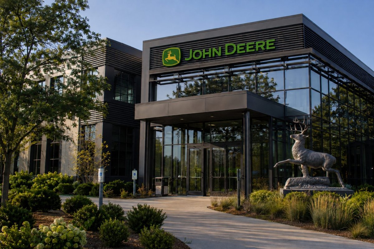 Deere Profit Jumps 69% on Construction Strength, AI Data Centers Offset Ag Slump