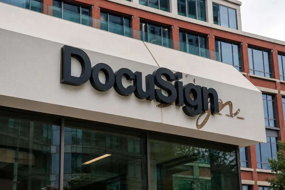 DocuSign Stock Dips Despite Strong Q1 Results as AI Growth Concerns Linger