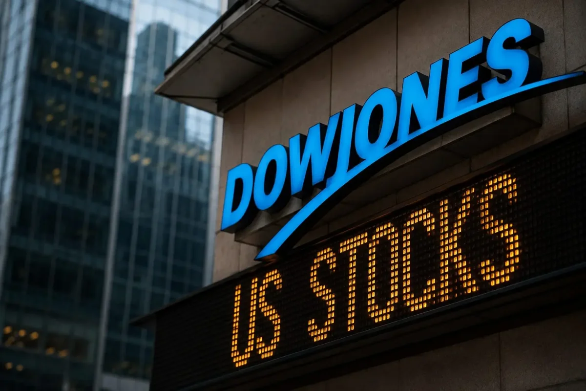 Dow Hits 52,900 Record, Nasdaq Slips as Chip Stocks Weaken Ahead of Fed