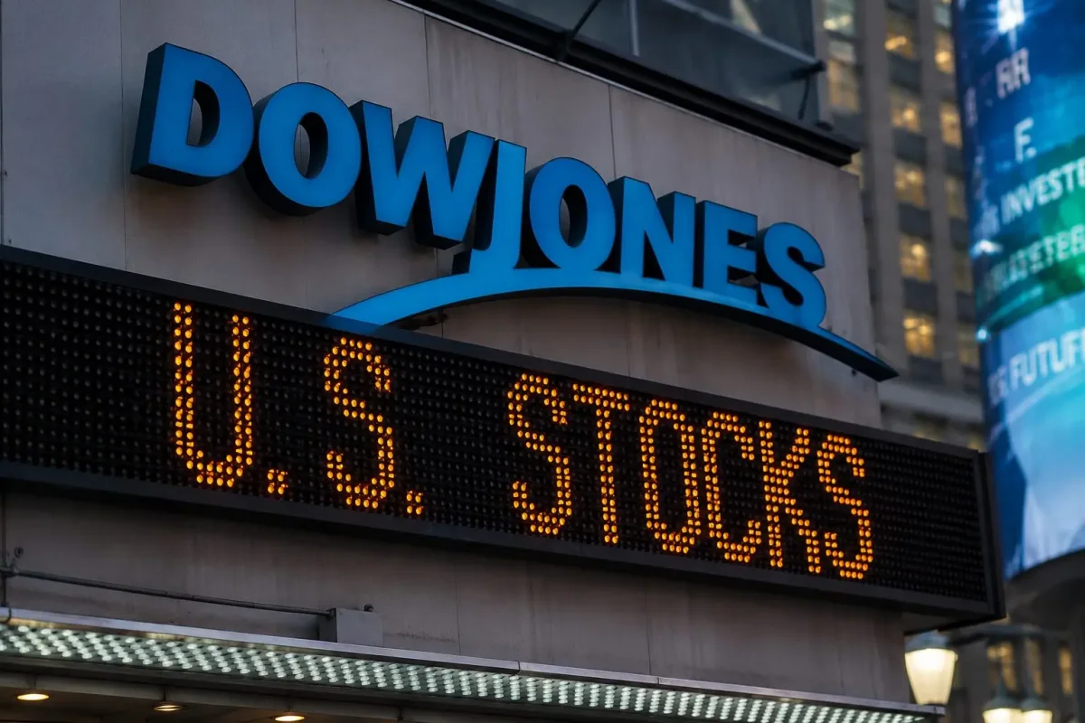 Dow Jones Rebounds 340 Points as Caterpillar and Nvidia Lead Recovery