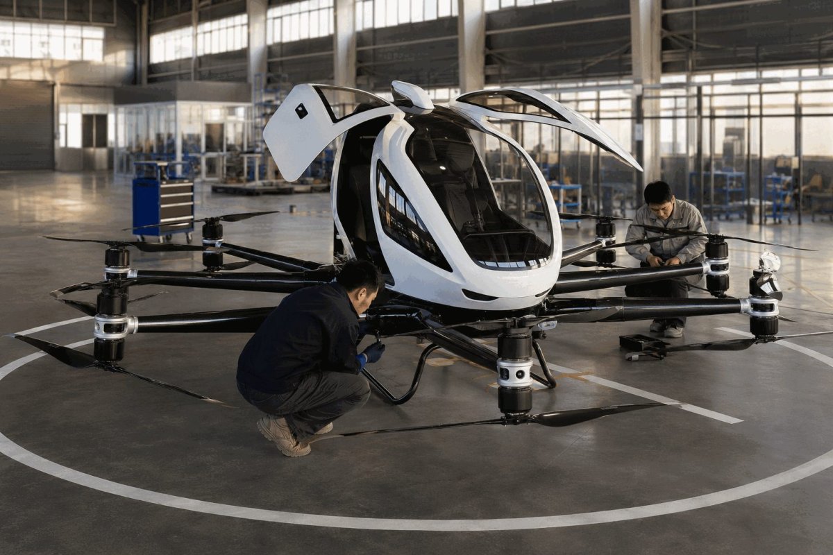 EHang Shares Tumble 9.9% as Regulatory Delays Force Revenue Forecast Withdrawal