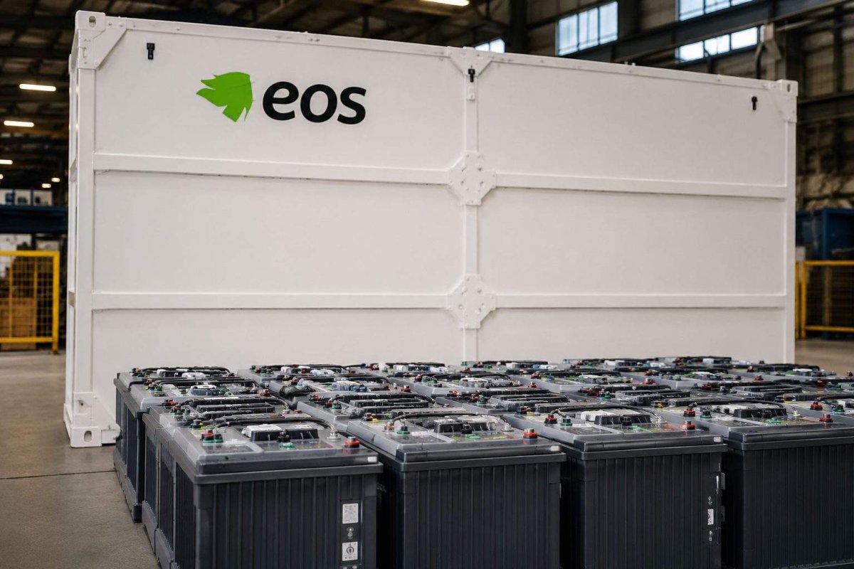 Eos Energy Shares Surge 22% Ahead of Earnings on AI Data Center Deal