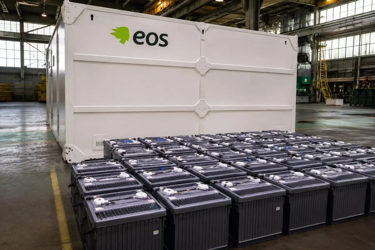 Eos Energy Surges on First European Storage Deal, Production Milestone