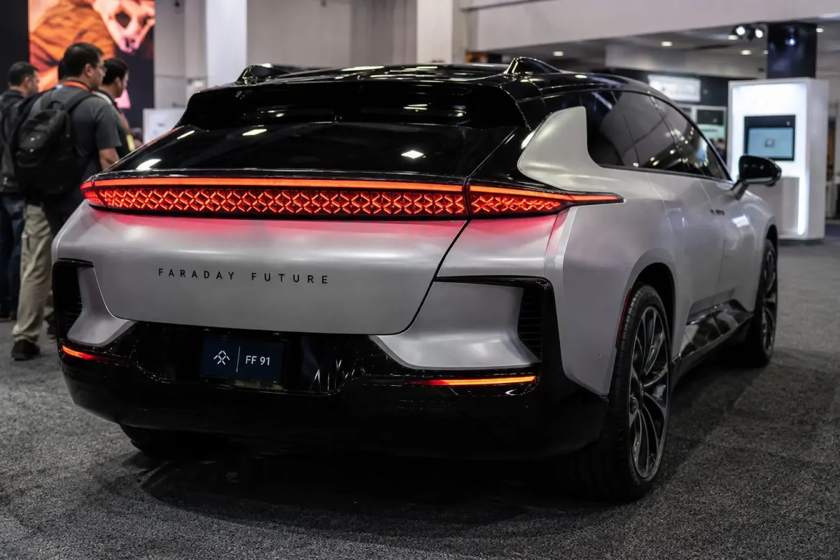 Faraday Future Soars 20% on Robot Sales Record, But 2,000-Unit Target Looms