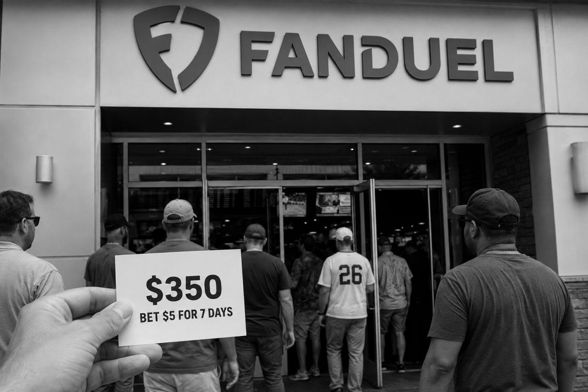Flutter Stock Rises 7% as FanDuel Launches $350 Bonus Amid Marketing Push