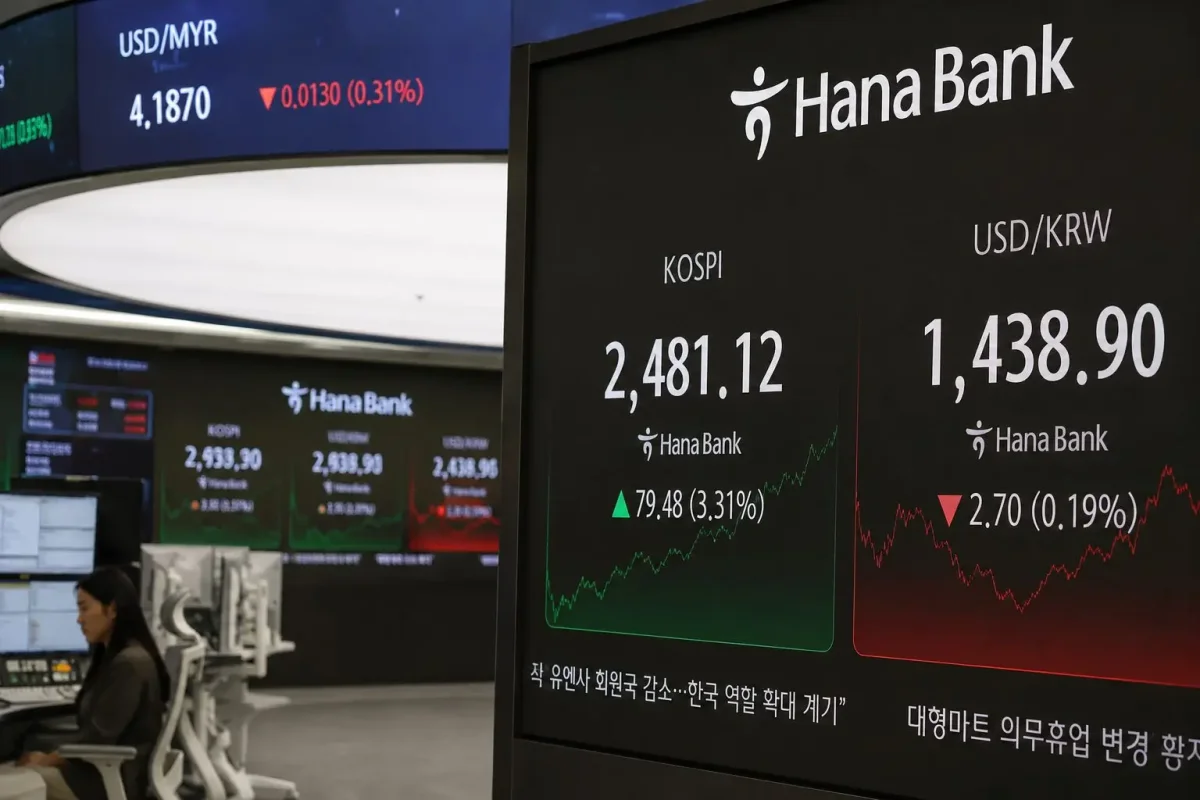 Foreign Investors Retreat $8.6 Billion from Korean and Taiwanese Markets