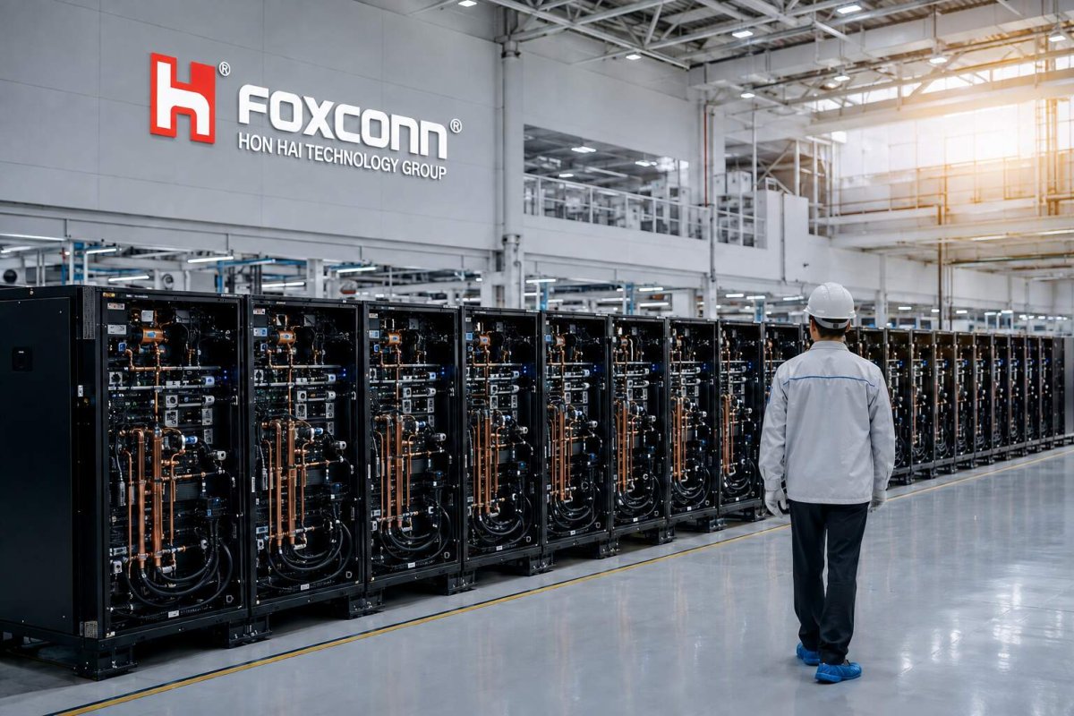 Foxconn August Sales Soar 52% on AI Server Demand