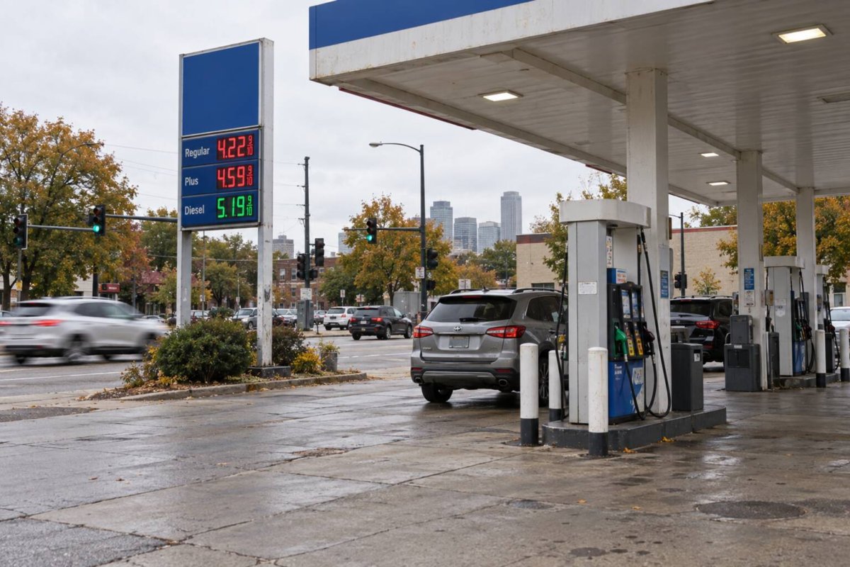 Gasoline Prices Surge 7.3 Cents as Brent Crosses $100