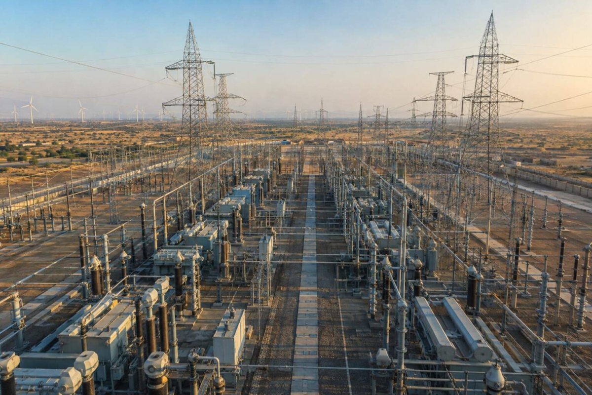 GE Vernova T&D India Soars 6.5% on L1 Bid for Power Grid's HVDC Project