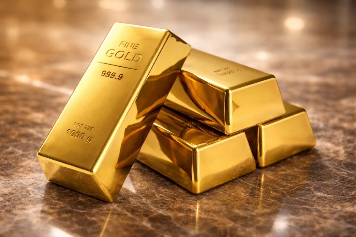 Gold Retreats from Record Highs as Equities Gain; Focus Shifts to US Economic Data