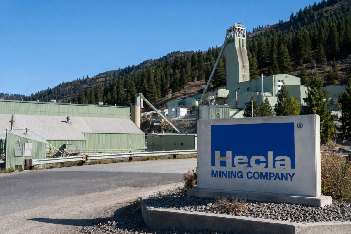 Hecla Mining Slides 4.6% as Silver Retreats; Analysts See 31% Upside