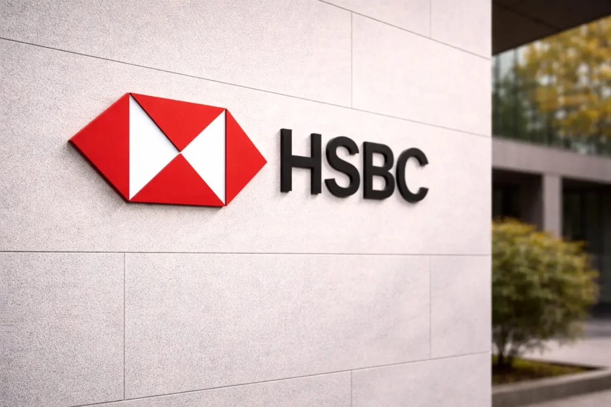 HSBC Shares Gain as Traders Eye Rate Path Ahead of Earnings