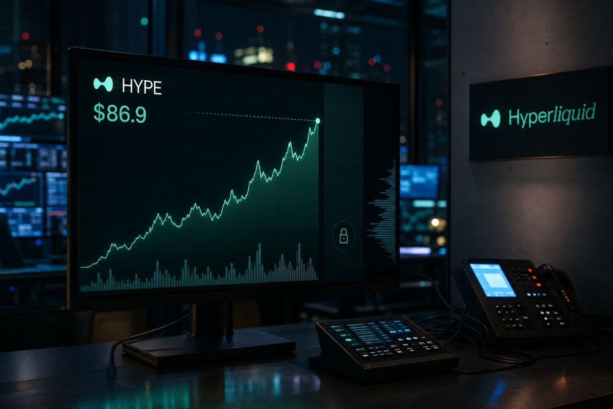 HYPE Token Approaches Record as $863M Unlock Looms