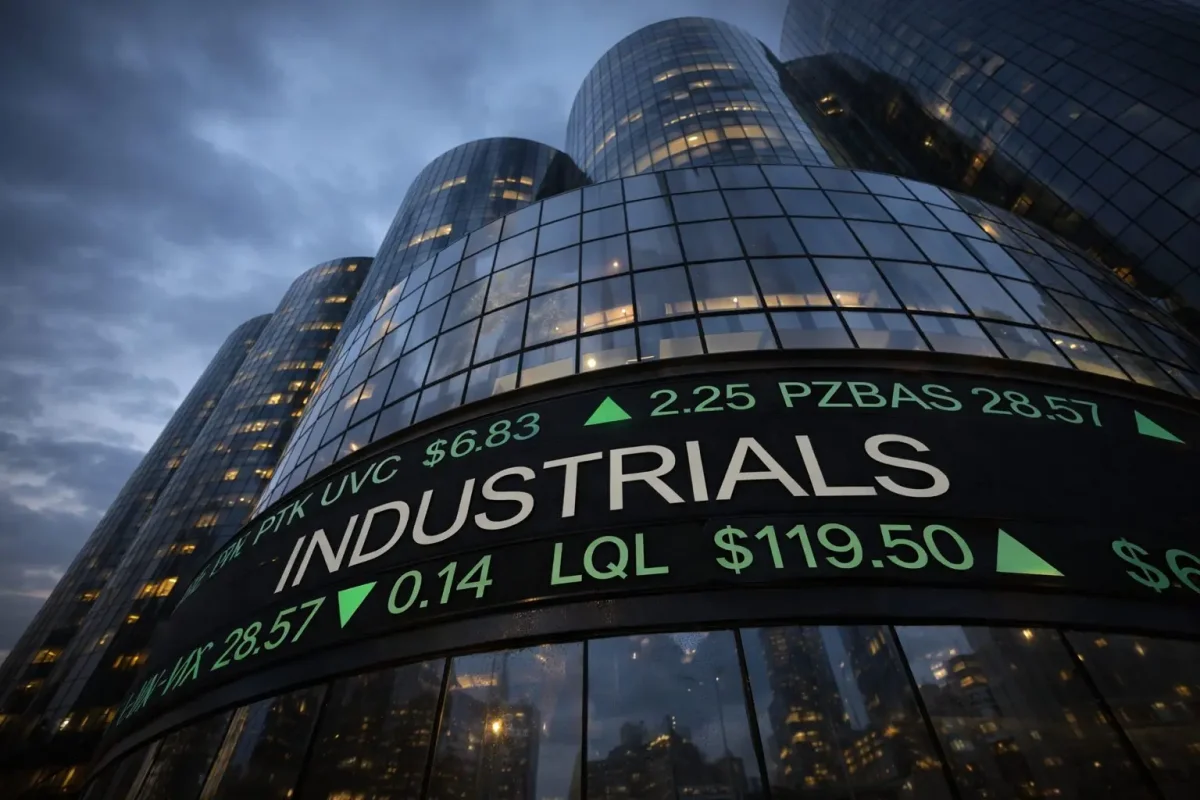 Industrial Stocks Rally on Softer Inflation Data