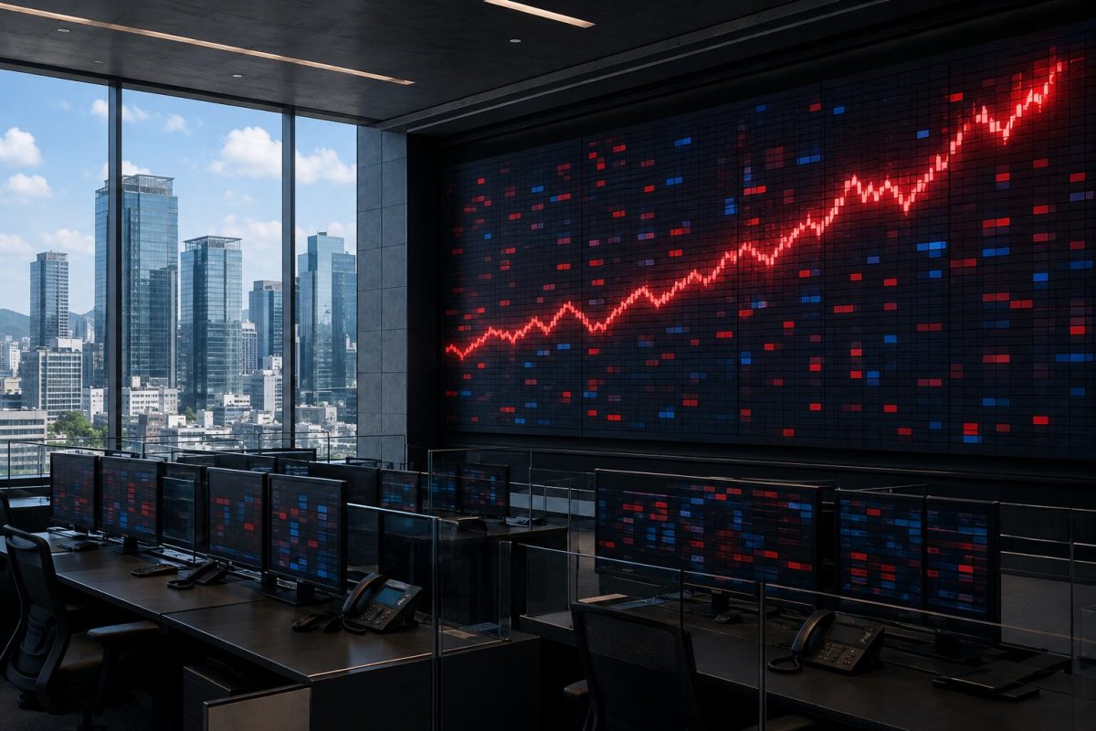 KOSPI Surges 3.9% on Chip Rally, Yet Breadth Remains Negative