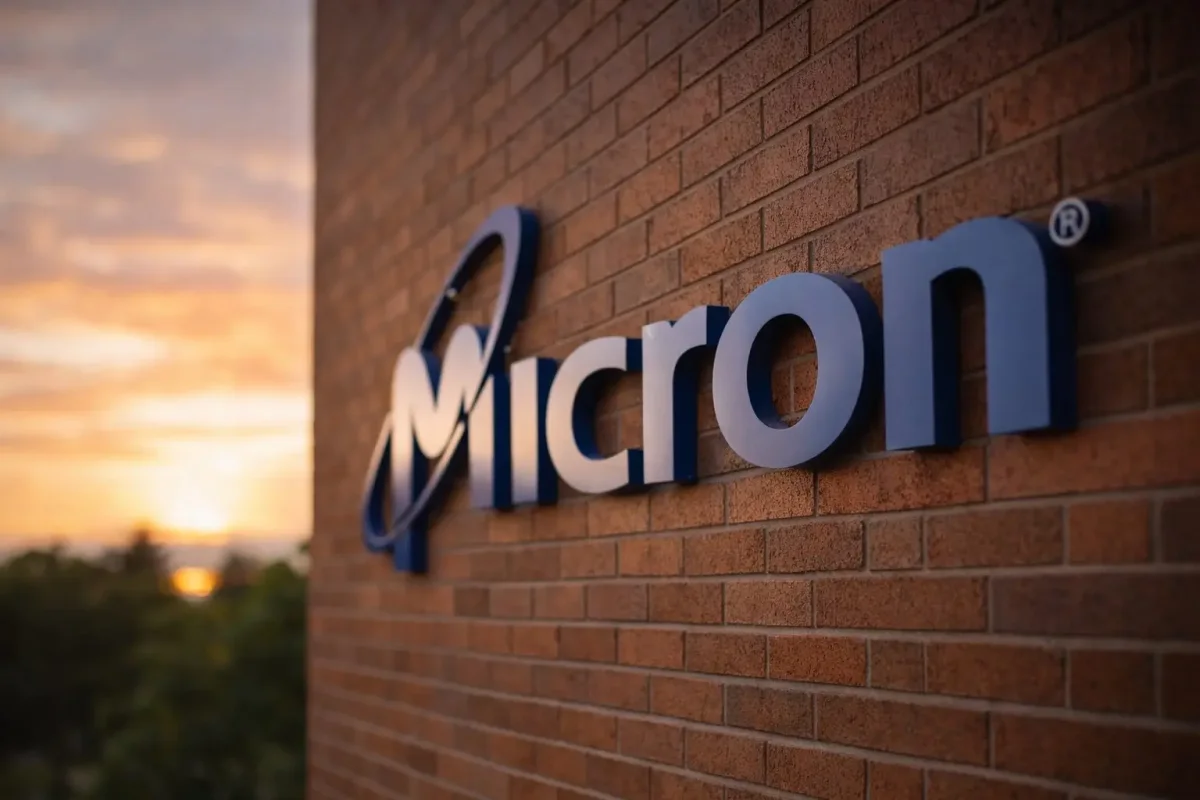 Micron Shares Close Lower as Major Investor Stake Revealed Ahead of Holiday
