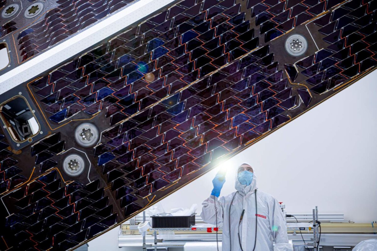 NASA Completes Solar Array Tests for NEO Surveyor Asteroid Mission