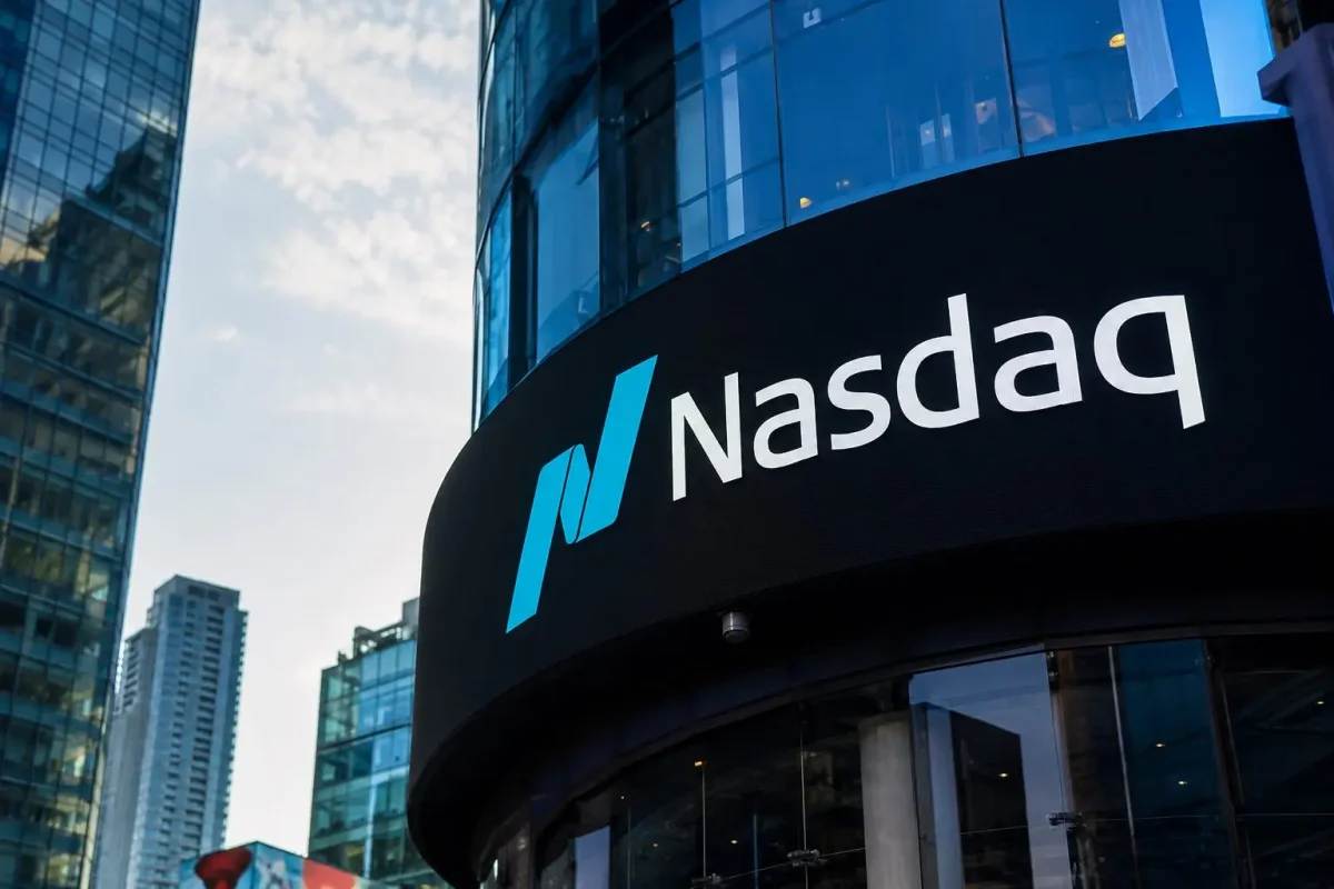 Nasdaq Slides as Chip Rout Deepens; Dow Steadies Near Record