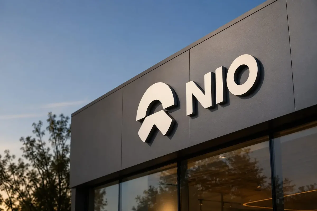 NIO Drops as CEO Warns of China Auto Sales Slump