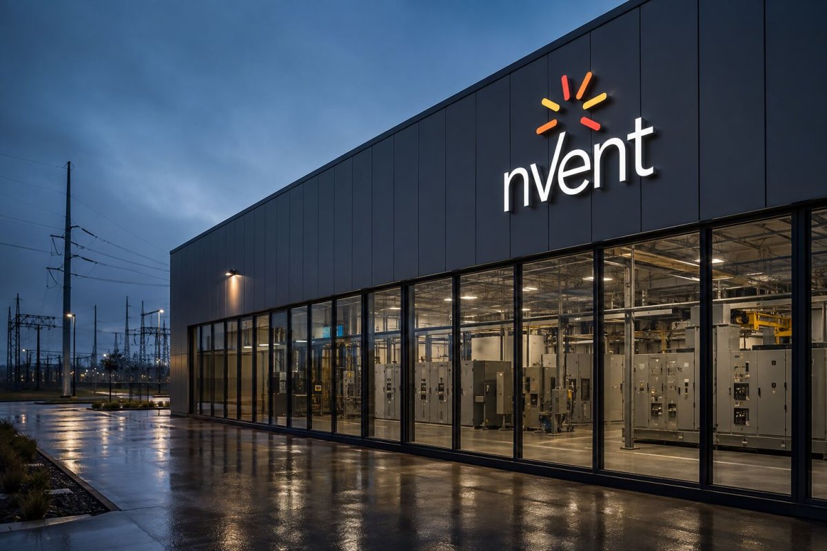 nVent Stock Slides 14% from Peak, Still Priced at 30× Earnings