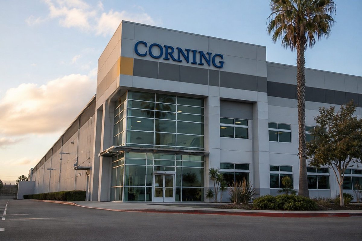 Nvidia's $500M Corning Warrant Deal Ties Fiber to AI Boom