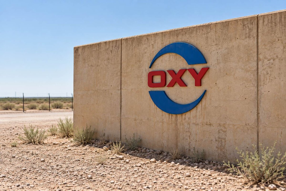Oil's 4% Slide Sends Occidental Shares Lower, Testing Debt Goals
